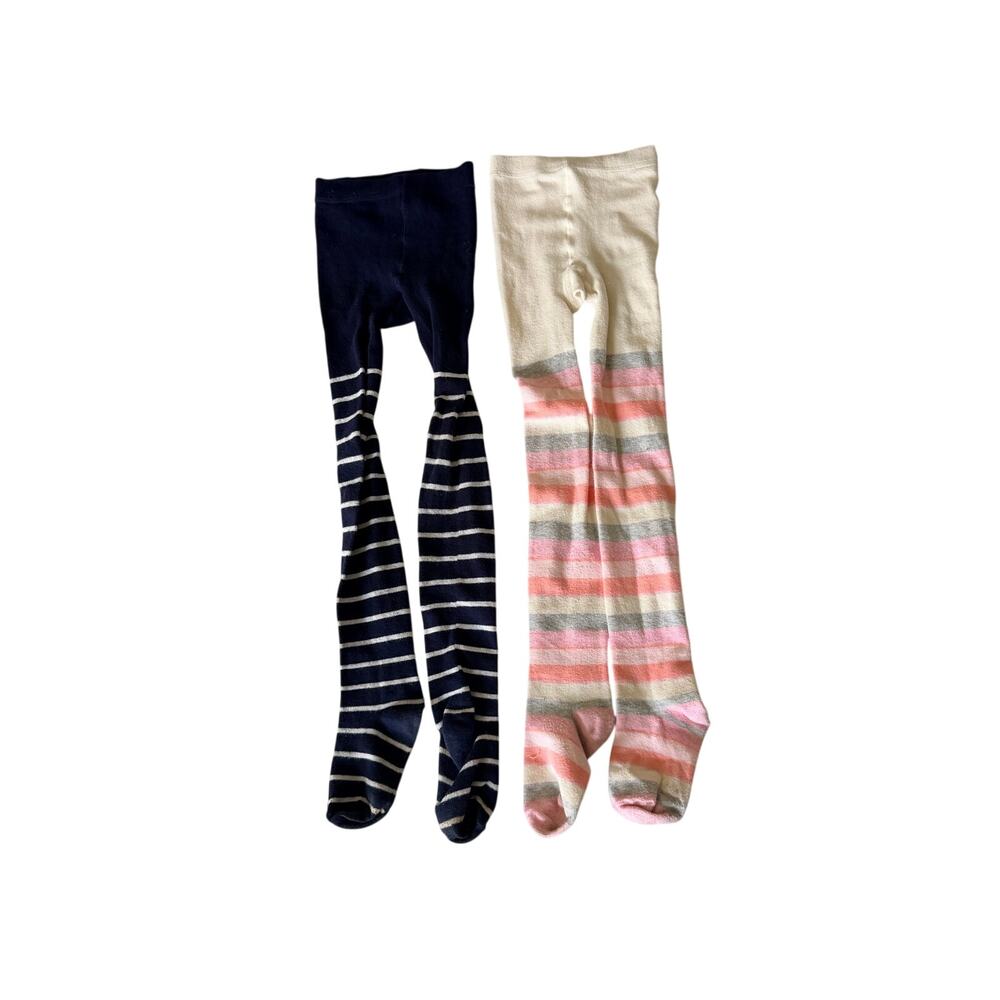 Gap Kids Striped Tights Bundle - Girls' Cozy & Stylish - Picture 3 of 8